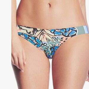 Maaji Women's Tab Side Reversible Signature Cut Bikini Bottom Swimsuit  size S